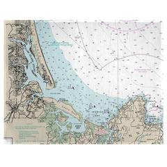 Plum Island Sound, MA Nautical Map Place Mat Set of 4
