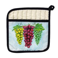 Bunches of Grapes Pot Holder
