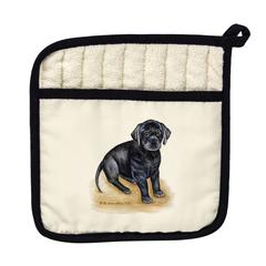 Black Lab Pot Holder