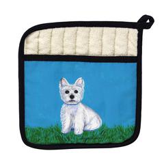 Westie Pot Holder