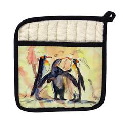Penguins Pot Holder