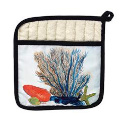 Coral & Shells Pot Holder