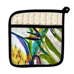 Teal Paradise II Pot Holder