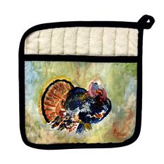 Colorful Turkey Pot Holder