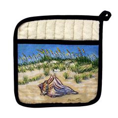 Conch Found Pot Holder