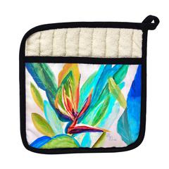 Bird of Paradise Pot Holder