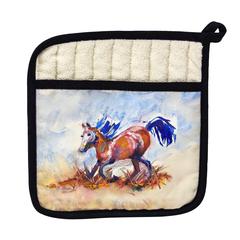Betsy's Wild Horse Pot Holder