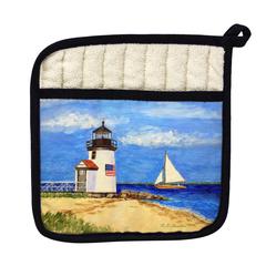 Brant Point Lighthouse, MA Pot Holder