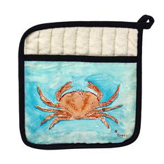 Red Crab Pot Holder