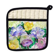 Watercolor Garden Pot Holder