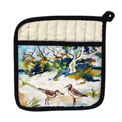 Tree & Beach Pot Holder