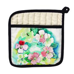 Flower Wreath Pot Holder