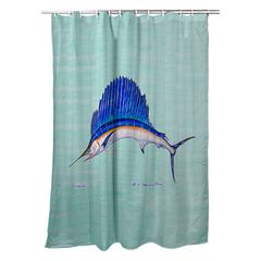 Sailfish Shower Curtain