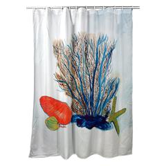 Coral & Shells Shower Curtain