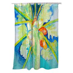 Papaya Tree Shower Curtain