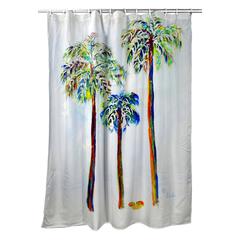 Three Palms Shower Curtain