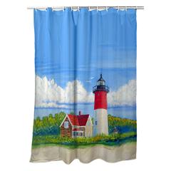 Nauset Lighthouse, MA Shower Curtain
