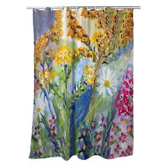 Wild Flowers Shower Curtain