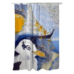 Gull Portrait Right Shower Curtain