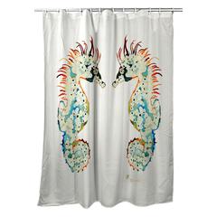 Betsy's Sea Horse Shower Curtain