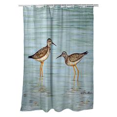 Yellow Legs Shower Curtain