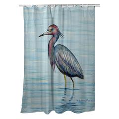 Dick's Little Blue Heron Shower Curtain