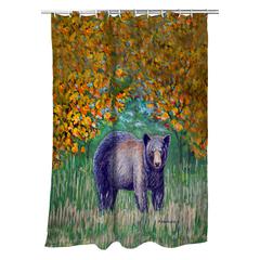 Black Bear Shower Curtain