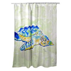 Loggerhead Turtle Shower Curtain