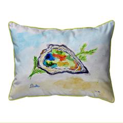 Colorful Oyster Small Indoor/Outdoor Pillow 11x14