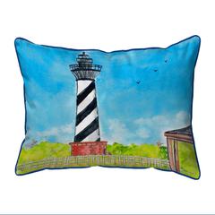 Hatteras Lighthouse Small Corded Indoor/Outdoor Pillow 11x14