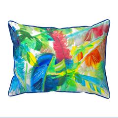 Abstract Palms Small Indoor/Outdoor Pillow 11x14