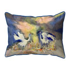 Owl in Moon 11x14 Small Indoor/Outdoor Pillow