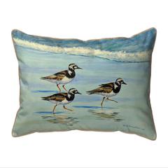 Ruddy Turnstones Small Indoor/Outdoor Pillow 11x14