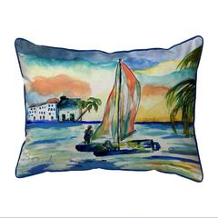 Catamarand Small Indoor/Outdoor Pillow 11x14