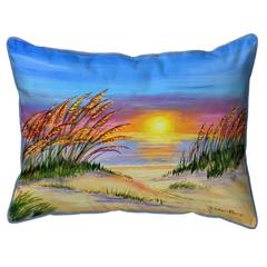 Leaning Palm Small Indoor/Outdoor Pillow 11x14
