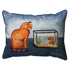 Orange Like Me Small Indoor/Outdoor Pillow 11x14