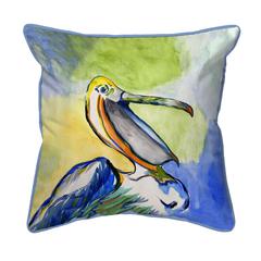 Happy Pelican Small Indoor/Outdoor Pillow 12x12