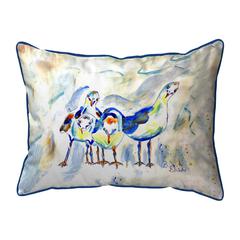 Sea Gull Gals Small Indoor/Outdoor Pillow 11x14