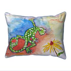 Gecko Small Indoor/Outdoor Pillow 11x14