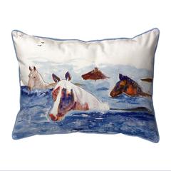 Chincoteague Ponies Indoor/Outdoor Pillow 11x14