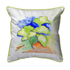 Ginko Leaves Small Indoor/Outdoor Pillow 12x12