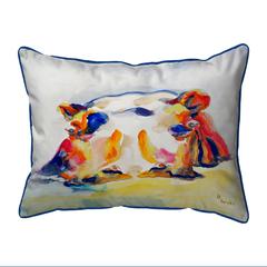 Hippo Small Indoor/Outdoor Pillow 11x14