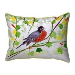 Robin Small Indoor/Outdoor Pillow 11x14