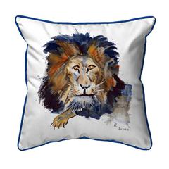 Lion Small Indoor/Outdoor Pillow 12x12