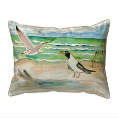 Seagulls Small Indoor/Outdoor Pillow 11x14