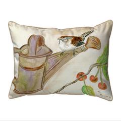 Carolina Wren Small Indoor/Outdoor Pillow 11x14