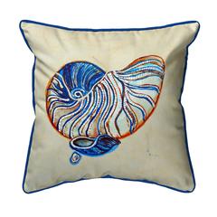 Betsy's Nautilus Small Indoor/Outdoor Pillow 12x12