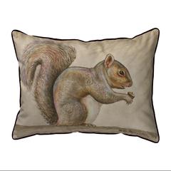 Squirrel Small Indoor/Outdoor Pillow 11x14