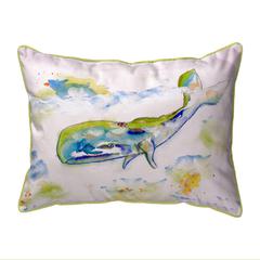 Whale Small Indoor/Outdoor Pillow 11x14