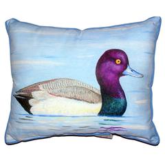Lesser Scaup Small Indoor/Outdoor Pillow 11x14